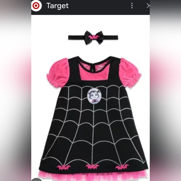 Disney's Vamprina 2 Piece Dress Set NWOT - Picture 2 of 4
